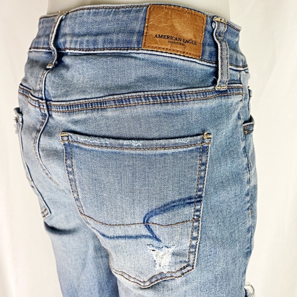 AMERICAN EAGLE OUTFITTERS - Super Stretch Distressed Jeans π - Picture 11 of 12